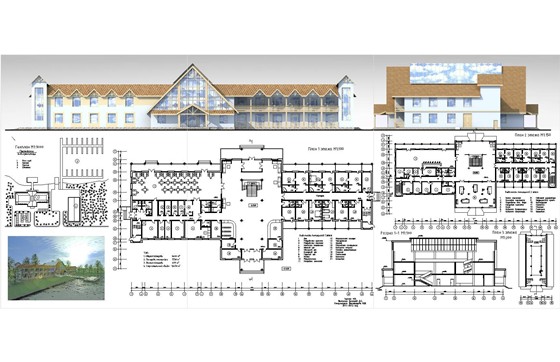 Архитектурные проекты: Яхт-клуб